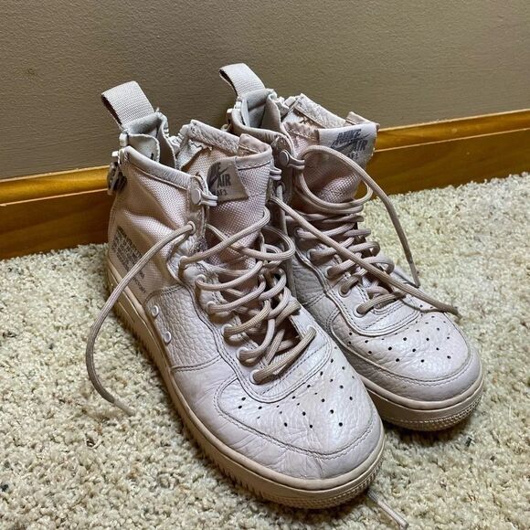 Nike SF Air Force 1 Mid Silt Red Dust Shoes Size Women’s 4Y AJ0424-600 - Picture 1 of 7